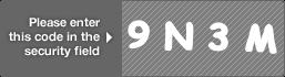 captcha code for visual authentication  number 9 letter N number 3 letter M