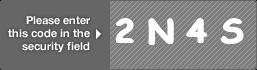 captcha code for visual authentication  number 2 letter N number 4 letter S