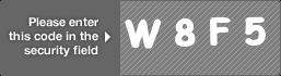 captcha code for visual authentication  letter W number 8 letter F number 5