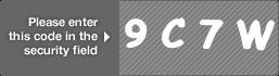 captcha code for visual authentication  number 9 letter C number 7 letter W