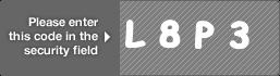 captcha code for visual authentication  letter L number 8 letter P number 3