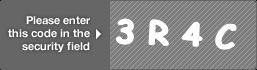 captcha code for visual authentication  number 3 letter R number 4 letter C