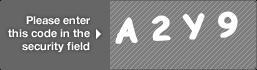 captcha code for visual authentication  letter A number 2 letter Y number 9