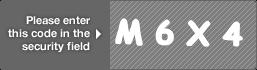 captcha code for visual authentication  letter M number 6 letter X number 4