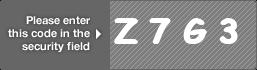 captcha code for visual authentication  letter Z number 7 letter G number 3