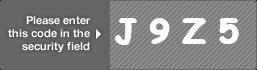 captcha code for visual authentication  letter J number 9 letter Z number 5
