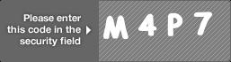 captcha code for visual authentication  letter M number 4 letter P number 7