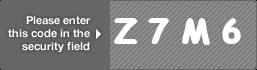 captcha code for visual authentication  letter Z number 7 letter M number 6