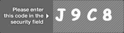 captcha code for visual authentication  letter J number 9 letter C number 8