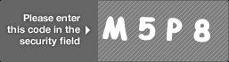 captcha code for visual authentication  letter M number 5 letter P number 8