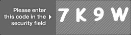 captcha code for visual authentication  number 7 letter K number 9 letter W