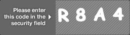 captcha code for visual authentication  letter R number 8 letter A number 4