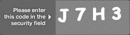 captcha code for visual authentication  letter J number 7 letter H number 3