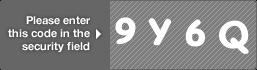captcha code for visual authentication  number 9 letter Y number 6 letter Q